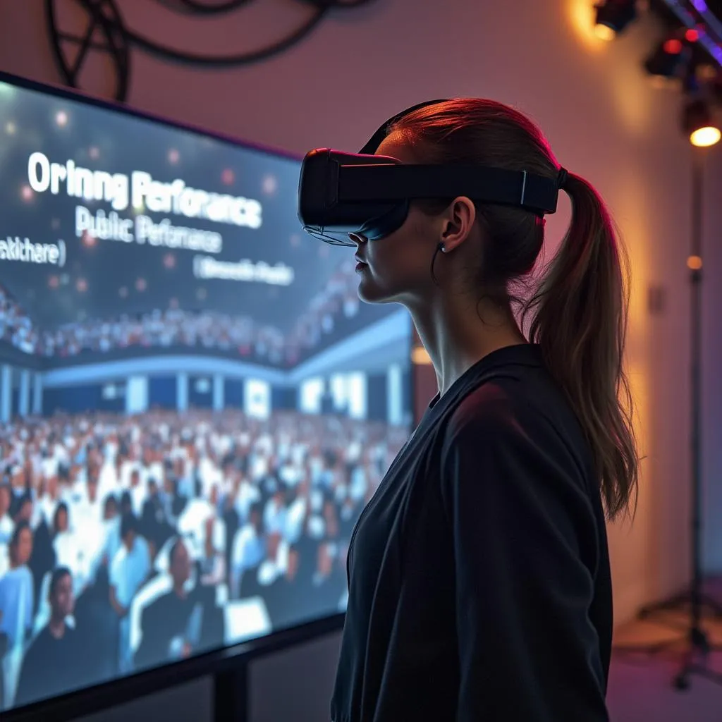Inovace ve VR tréninku prezentačních dovedností